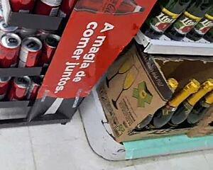 Wife in the market without underwear exposes herself publicly