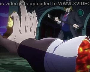 jonathan joestar battles dio brando in hentai amv with intense action