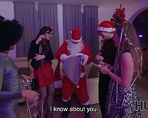 Naughtiest Girls On Santas List In Christmas Cuckold Compilation