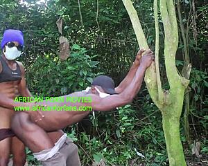 A Very Hot Encounter in the Woods Between Straight Tourists
