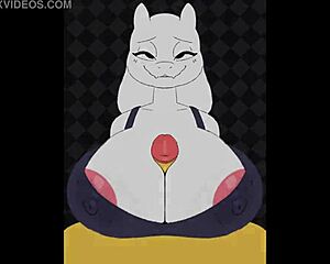 Toriel's Bigger Tits Bang Harder!
