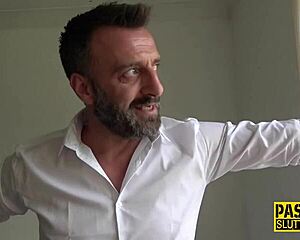 Kinky milf ass fucked and swallows!