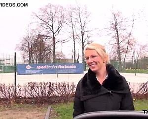 Just Cut The Trash Talk And Fuck This Busty Cougar's Brains Out With Big Cock In Tight Pussy Action