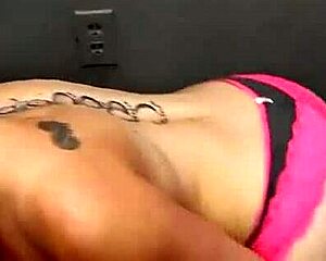 newbie hot blonde receives eight facials in blowbang session