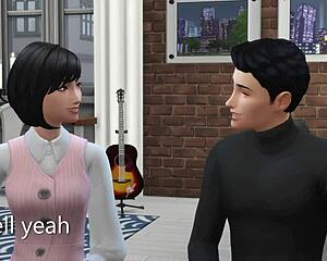 horny girlfriends tries to do porn