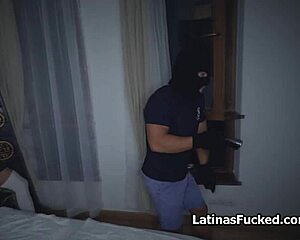 Latina Sucks Cock After Breaking In