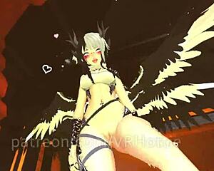 From then watching sensual lap dance and intense fucking for the VRChat ERN game play