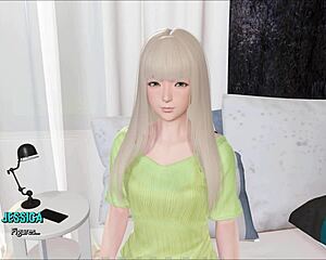 3d cartoon game with clothes ripped in anime hentai