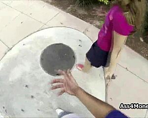 Broke Teen Exclaims, 'I'll Suck Cock For Cash On Payphone!'