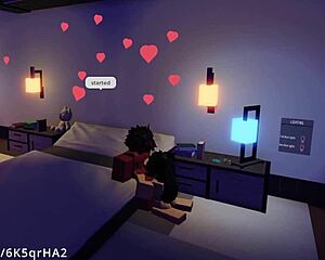 Demon jebe vruću obožavateljku na Robloxu