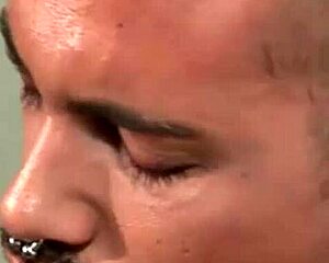 Muscular Brit Feels Pleasure While Solo Cocktugging