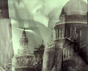 vintage granny shows her fanny