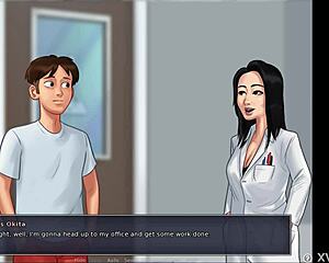 Man, banging that hot Asian teacher in Summertime Saga 33!