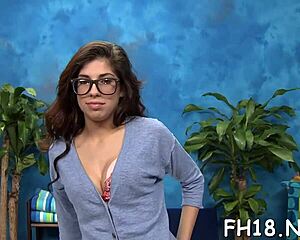 massage seduction episodes with teen 18+ oiled