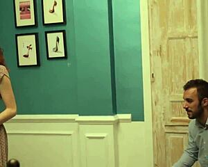 spanish ginger teen 18+ takes control with cunilingus and blowjob