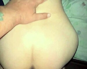 naughty wife on all fours for blowjob and cumshot 😏