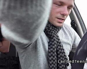 hey, wanna watch this beautiful teen fuck a stranger on camera?