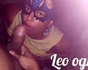 Gordinha gostosa sucks before taking cum