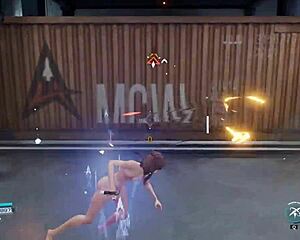 Haru Fully Nude Solo in Snowy Danger Path