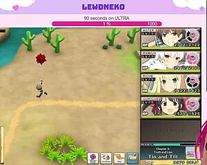 vtuber lewdneko teases with big tits in evenicle part 13