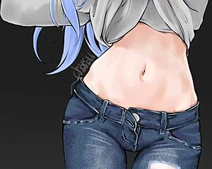 Minah blackmails you for hentai jerk-off instructions! 😈