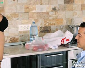 Alluring Maid Ginger Devil Screwed Anal
