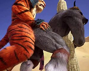 Wildlife Adventure with Gay Furrys in Intense Yiff Action and Deep Assfucking