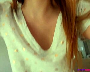 Does Stepsister Jill Kassidy Swallow Stepbro Cum?