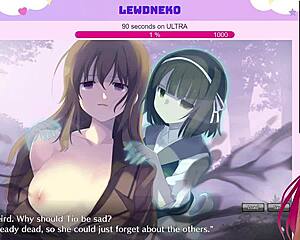 vtuber lewdneko teases with big tits in evenicle part 13