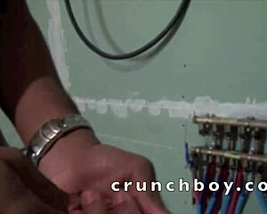 Straight Latino Worker Fucks Gay Guy Hard