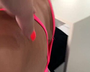 Cuckold lets friend fuck wife's ass, then joins in bathroom