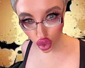Big lips, eyes to drive you wild, seductive goddess commands of you