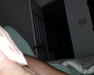 Handjob with oiled precum feels so intense