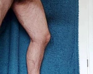 Piercings and hairy bodied gay fetishism in the kitchen