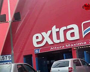 i filmd my slut wyfe cristina almeida showin off in the markit cuckold styl