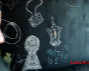 kristof and meggie make that brunette squirt hard