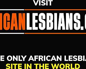 curvy african milf just sits on her friend's face and rides it like that