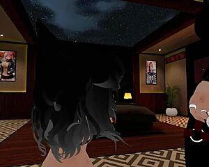 Fake police officer in office receives deepthroat blowjob from femboy