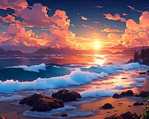 Vampire queen submits to domination by big black cock in anime hentai