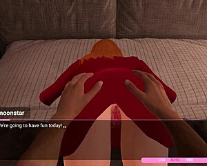 Loving challenge in 3d anime game