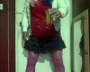 Bisexual Crossdresser Loves Tasting His Own Piss