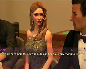 Жена и мачеха 82 в домашней 3D сцене