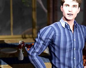 Wizard's lover seduces teacher in Musik Luv Magick.