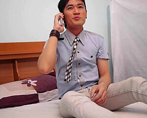 Kinky Asian Dr Vernon Barebacking His Best Friend's Ass