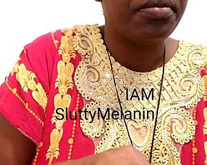 ebony milf enjoys passionate black sex