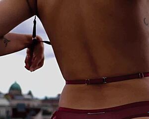 Petite Latina Teen Model Strips