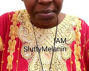 ebony milf enjoys passionate black sex