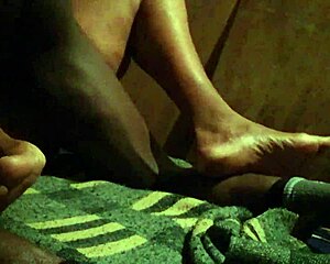 Hidden cam captures close-up sex