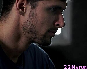 Petite Blonde Babe Gets Intense Facial Cumshot