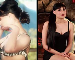 Milf models Rivi Madison and Kimberly Kisselovich strip bare for Playboy casting session.